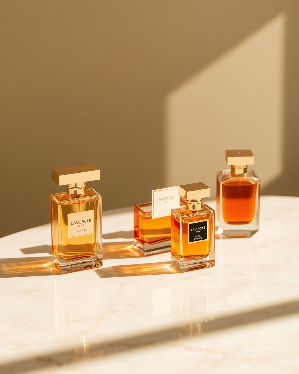 Perfumes — luxury fashion styling for models