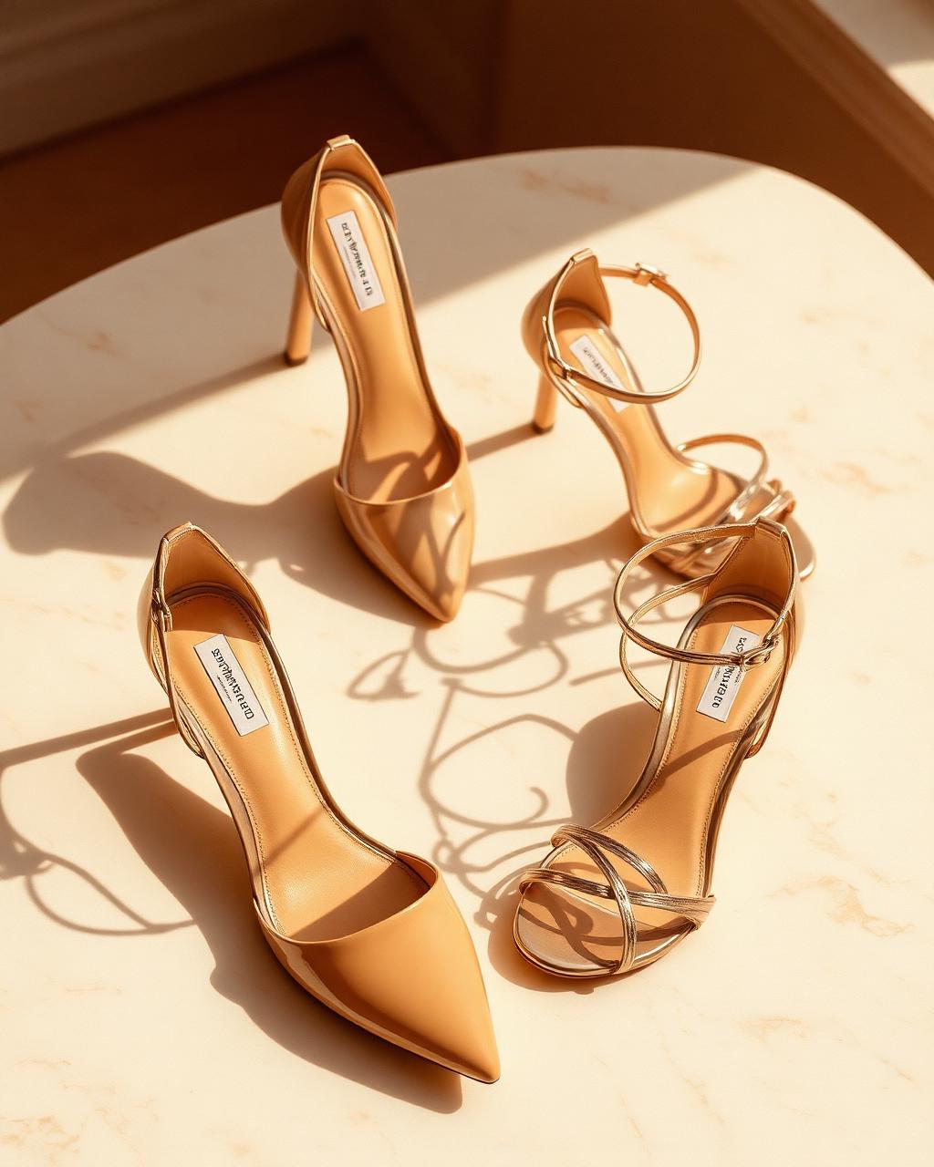 Shoes — luxury fashion styling for models